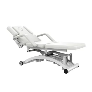 Spa Numa Harmon 2241C three-motor electric spa table in white (Source One Beauty product photo)