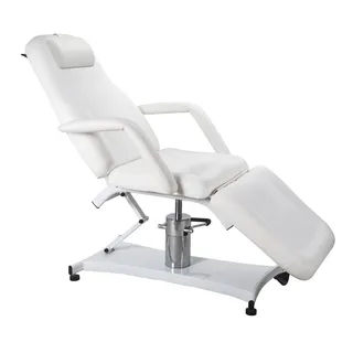 Spa Numa 2206A hydraulic beauty spa bed in white (Source One Beauty product photo)